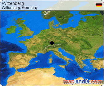 wittenberg satellite map