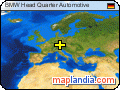 BMW Head Quarter Automotive satellite map