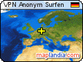 VPN Anonym Surfen satellite map
