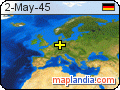 2-May-45 satellite map