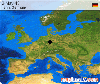 2-May-45 satellite map