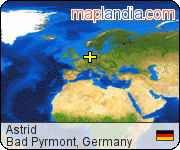 Astrid's map homepage