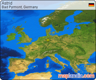 Astrid's map homepage
