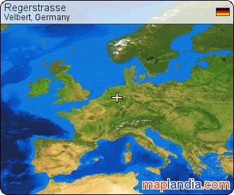 Regerstrasse satellite map