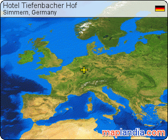 Hotel Tiefenbacher Hof satellite map
