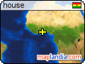 house satellite map