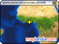 ghana,accra,tema,kumasi,takoradi satellite map