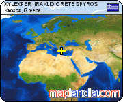 XYLEXPER  IRAKLIO CRETE SPYROS satellite map