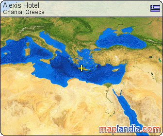 Alexis Hotel satellite map