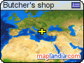 Butcher's shop satellite map