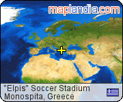 "Elpis" Soccer Stadium satellite map
