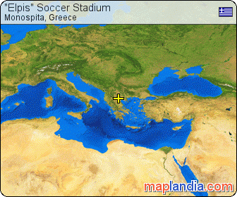"Elpis" Soccer Stadium satellite map