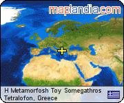 H Metamorfosh Toy Sωthros satellite map