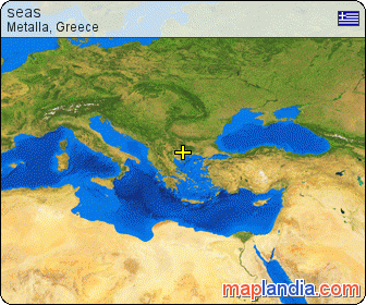 seas satellite map