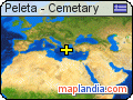 Peleta - Cemetary satellite map