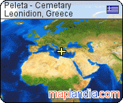 Peleta - Cemetary satellite map
