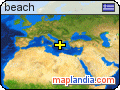 beach satellite map