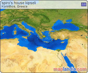 spiro's house kipseli satellite map