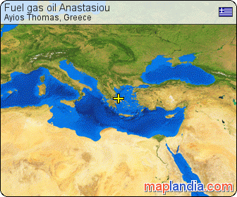 Fuel gas oil Anastasiou satellite map