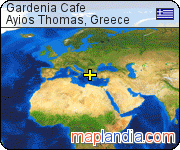 Gardenia Cafe satellite map