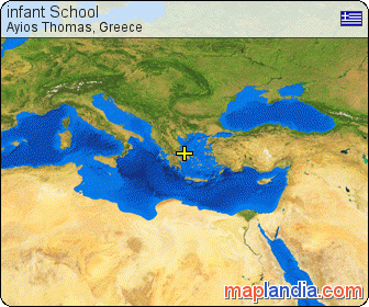 infant School satellite map