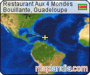Restaurant Aux 4 Mondes satellite map