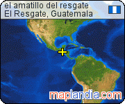 el amatillo del resgate satellite map