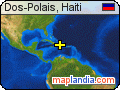 Dos-Polais, Haiti satellite map