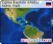 Eglise Baptiste d'Astruc satellite map