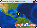 Jackie & Tony's beach house  satellite map