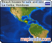 Beach houses for sale and rent satellite map