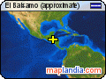 El Balsamo (approximate) satellite map