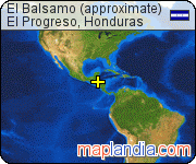 El Balsamo (approximate) satellite map