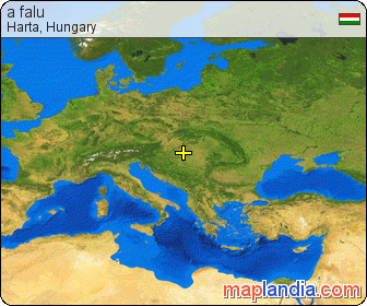 a falu satellite map