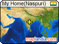 My Home(Naspuri) satellite map