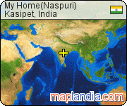 My Home(Naspuri) satellite map