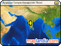 Ayyappa Temple Kasapuram Road satellite map