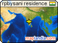 rpbysani residence satellite map