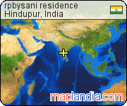 rpbysani residence satellite map