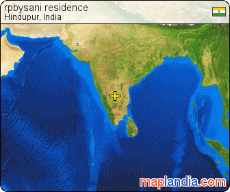 rpbysani residence satellite map