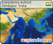 presidency school satellite map