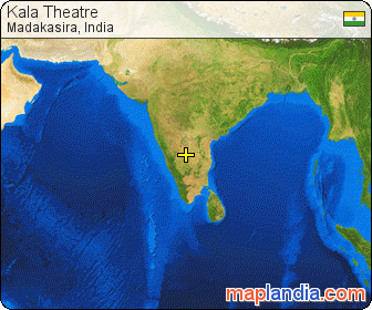 Kala Theatre satellite map