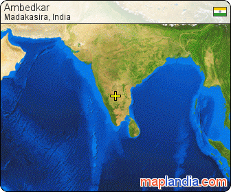 Ambedkar satellite map