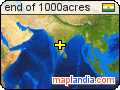 end of 1000acres satellite map