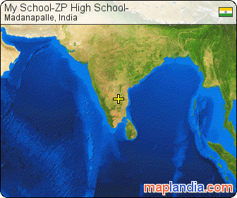 My School-ZP High School- satellite map