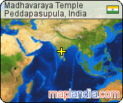 Madhavaraya Temple satellite map
