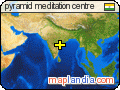 pyramid meditation centre satellite map