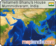 Yellamelli Bhanu's House satellite map