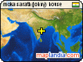 moka sarath(johny) house satellite map