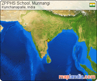 ZPPHS School, Munnangi satellite map